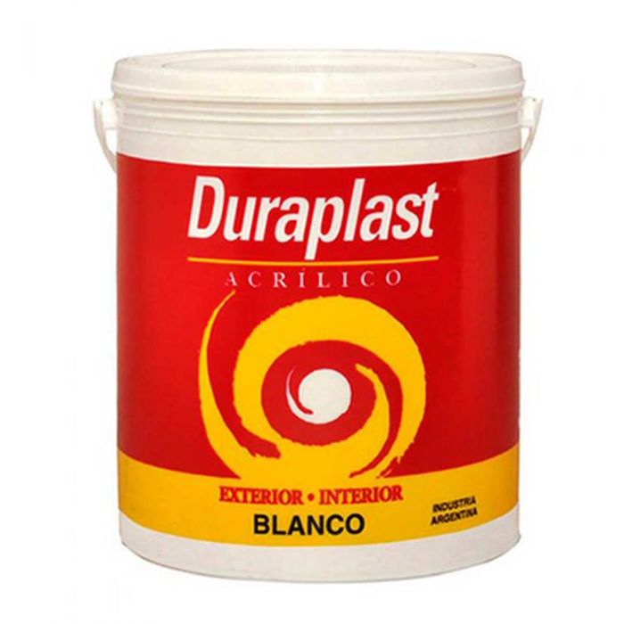 PINTURA LATEX DURAPLAST EXT-INT BLANCO 20 L
