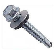 [10312] AUTOPERFORANTE PUNTA MECHA  CON ARANDELA VULCANIZADA  14 X 1