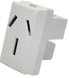 [JEL005] MODULO TOMA 20 AMP BLANCO