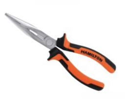 [APM80] PINZA DE PUNTA M/CAÑA RECTA 8"